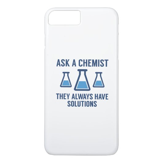 Ein Chemist gefragt Case-Mate iPhone Hülle (Rückseite)