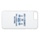 Ein Chemist gefragt Case-Mate iPhone Hülle (Rückseite (Horizontal))