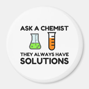 Ein Chemist gefragt Magnet