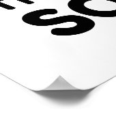 Ein Chemist gefragt Poster (Ecke)