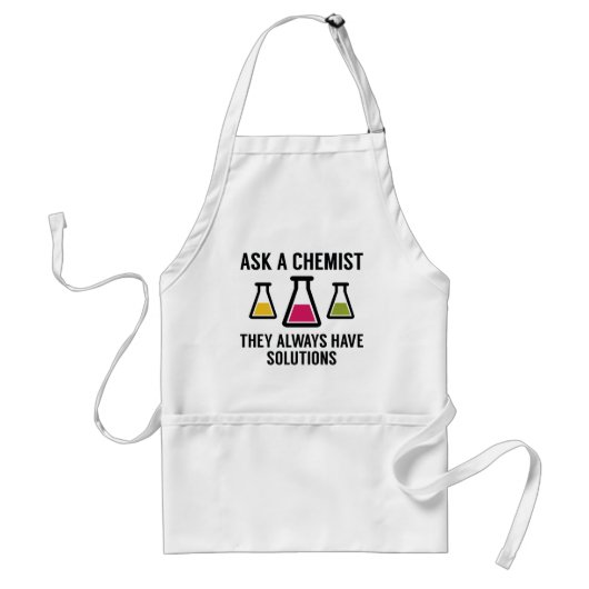 Ein Chemist gefragt Schürze (Vorne)