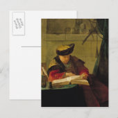 Ein Chemist in seinem Labor Postkarte (Vorne/Hinten)