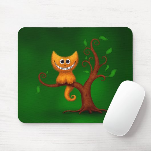 Ein Cheshire-Kätzchen Mousepad (Mit Mouse)
