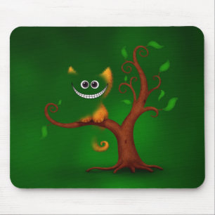 Ein Cheshire-Kätzchen (Verschwinden) Mousepad