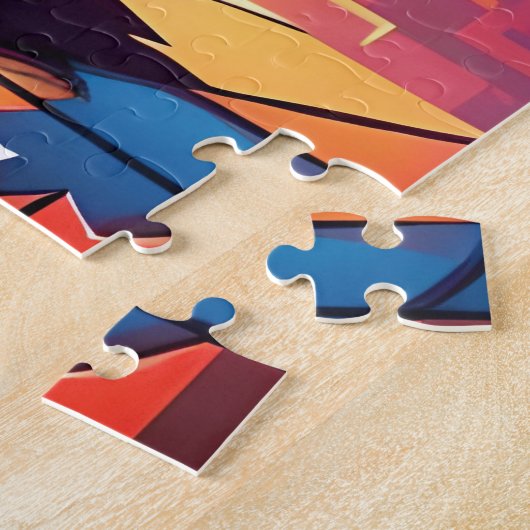 Ein Chibi-Heroin im Universum des Pixels Puzzle (Seite)