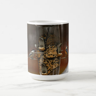 Ein Chickadee u. ein Kleiber Kaffeetasse