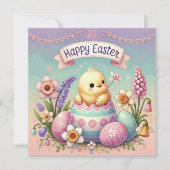 Ein Chicky Oaster Einladung (Vorderseite)