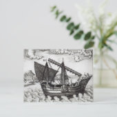 Ein chinesischer Junk Postkarte (Stehend Vorderseite)