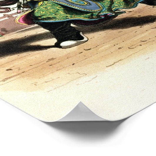 Ein chinesischer Komiker Poster (Ecke)