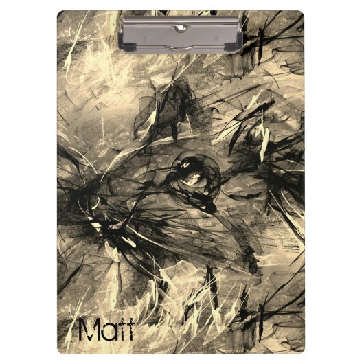 Ein chinesischer Rat Jahr 2020 Zodiac Geburtsname  Klemmbrett (Vorderseite)