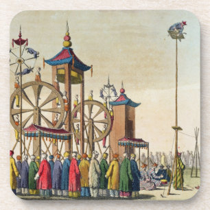 Ein chinesischer Zirkus, Illustration von 'Le Getränkeuntersetzer