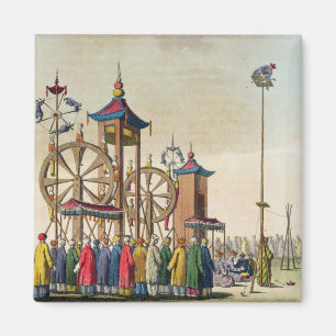 Ein chinesischer Zirkus, Illustration von 'Le Magnet