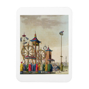 Ein chinesischer Zirkus, Illustration von 'Le Magnet