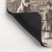 Ein chinesisches Kalligraphie-Geschäft, von einem Mousepad (Ecke)