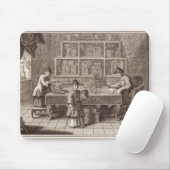 Ein chinesisches Kalligraphie-Geschäft, von einem Mousepad (Mit Mouse)