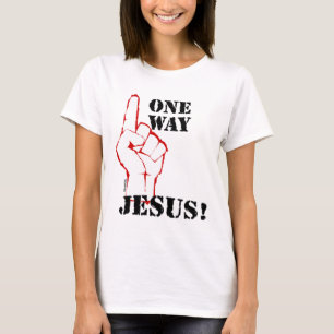 Ein christlicher Geschenkentwurf Weise Jesuss T-Shirt