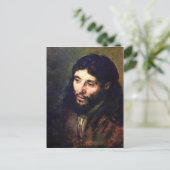 Ein Christus nach dem Leben von Rembrandt Postkarte (Stehend Vorderseite)
