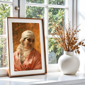 Ein Cirkassian von Frederick Arthur Bridgman, Art Poster