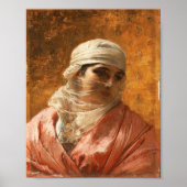 Ein Cirkassian von Frederick Arthur Bridgman, Art Poster (Vorne)
