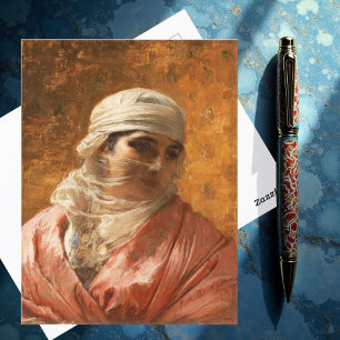 Ein Cirkassian von Frederick Arthur Bridgman, Art Postkarte
