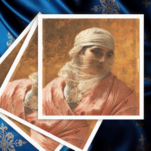 Ein Cirkassian von Frederick Arthur Bridgman, Art Serviette