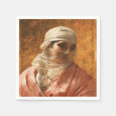 Ein Cirkassian von Frederick Arthur Bridgman, Art Serviette (Vorderseite)