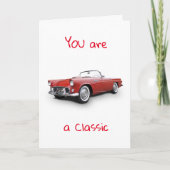 EIN "CLASSIC" WIRD "60! KARTE (Vorderseite)