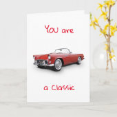 EIN "CLASSIC" WIRD "60! KARTE (Gelbe Blume)