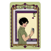 Ein "Clean Slate_A_4x6"-Kühlschrank-Magnet Magnet (Vertikal)