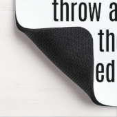 Ein Clear Head Mouse Pad Mousepad (Ecke)