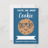 Ein cleverer Cookie - Valentinstag im Kinderklasse Mitteilungskarte (Vorderseite)