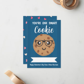 Ein cleverer Cookie - Valentinstag im Kinderklasse Mitteilungskarte