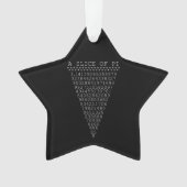 Ein cleverer Pi-Slice Ornament (Vorderseite)