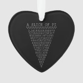 Ein cleverer Pi-Slice Ornament (Vorderseite)