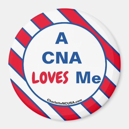 Ein CNA-LIEBEN-Magnet Magnet (Vorne)