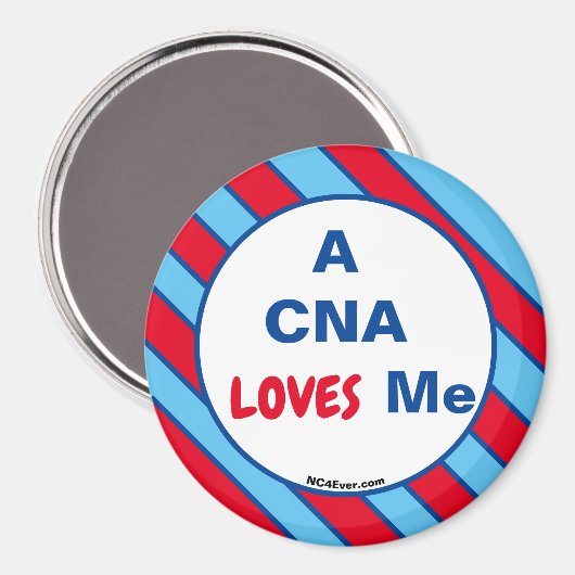 Ein CNA-LIEBEN-Magnet Magnet (Vorderseite/Rückseite)