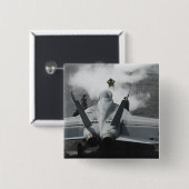 Ein Cockpit signalisiert eine F/A-18F Button (Vorne & Hinten)