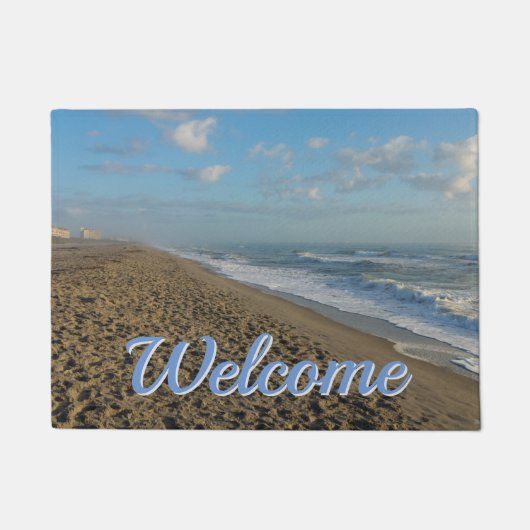 Ein Cocoa Beach Morgen Begrüßungstür Fußmatte (Vorderseite)