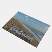 Ein Cocoa Beach Morgen Begrüßungstür Fußmatte (Schrägansicht)