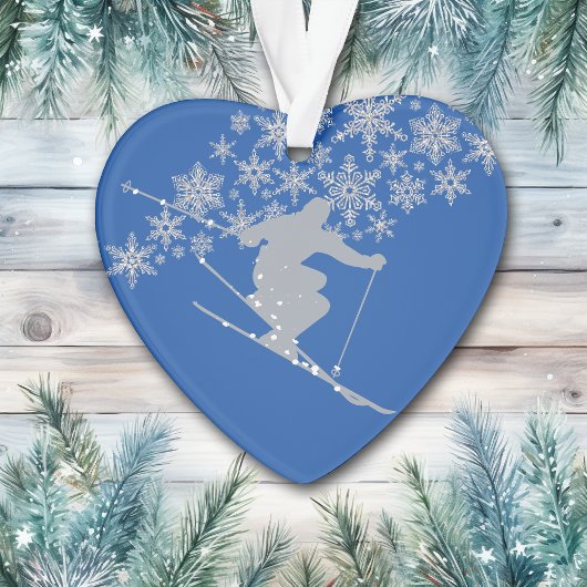 Ein Colorado Weihnachtsschneeflocke Ornament
