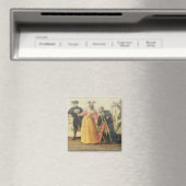 Ein Comedia Dell'Arte Troupe vor einer Renaissance Magnet (In Situ (Geschirrspüler))