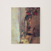 Ein Connemara Dorf - die Weise zum Hafen, 1898 Puzzle (Vertikal)