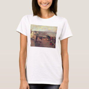 Ein Connemara Dorf - die Weise zum Hafen, 1898 T-Shirt