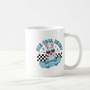 Ein cooler Bunny Osterhase Skateboard Jungen Mädch Kaffeetasse