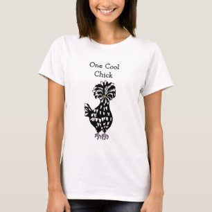 Ein Cooler Chick Funny Polish Hen Chicken Spaß T-Shirt
