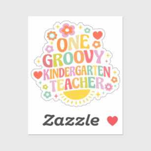 Ein cooler Kindergartenlehrer Aufkleber
