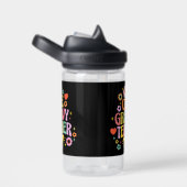 Ein cooler Lehrer Trinkflasche (rechts)