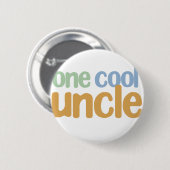 Ein cooler Onkel T-Shirt Button (Vorne & Hinten)
