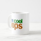 Ein cooler Pop-T - Shirt Kaffeetasse (Vorderseite Links)