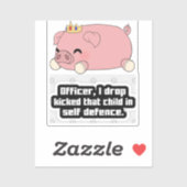 Ein cooler Technoblade-Aufkleber Aufkleber (Blatt)